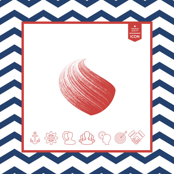 带有纹理的地球标志设计图片下载