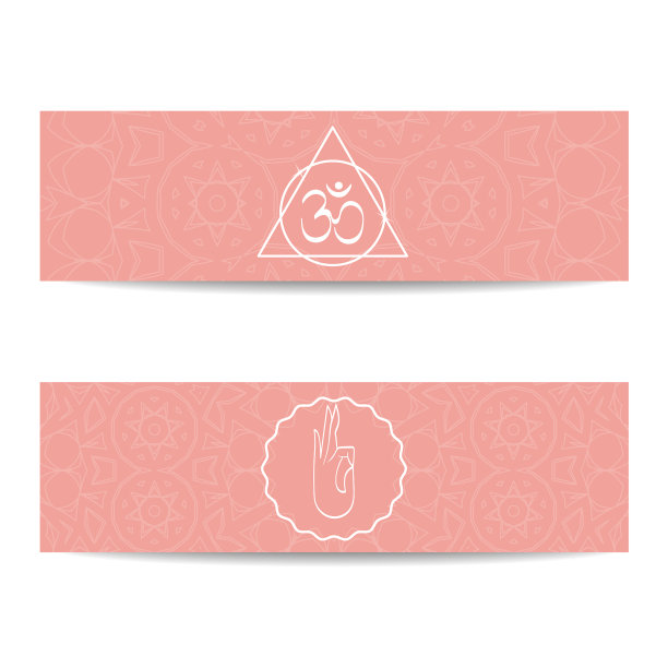 瑜伽班和工作室模板横幅图片下载