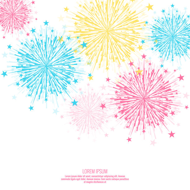 烟花设计图片下载