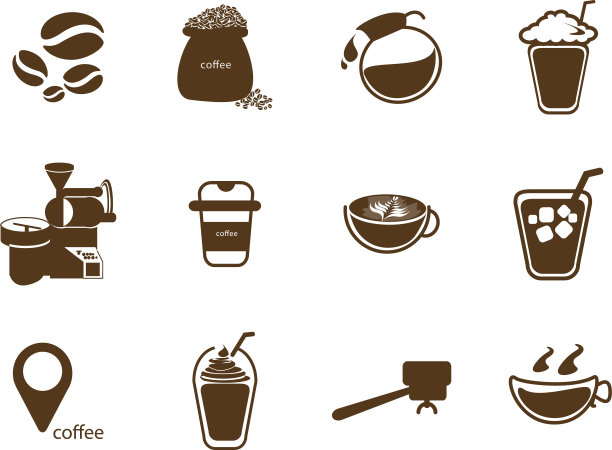 咖啡图标设置图片下载
