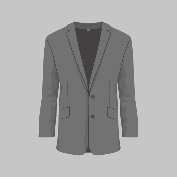 男士黑色西装图片下载