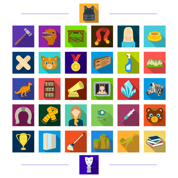 商务家具，运动和其他网络图标图片下载