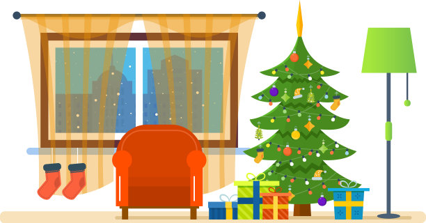 新年气氛，圣诞快乐图片下载