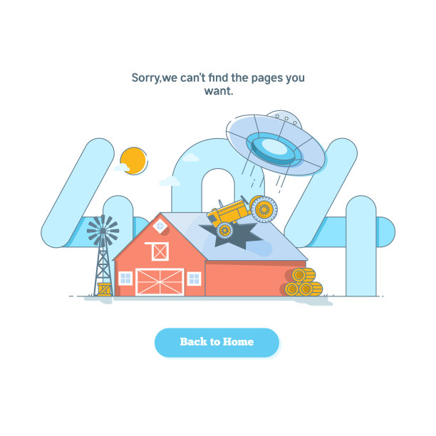 404页面出现道路施工标识错误图片下载