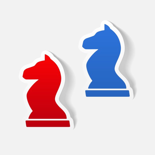 逼真风格设计元素：国际象棋图片下载