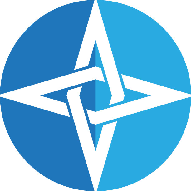 指南针logo模板图片下载