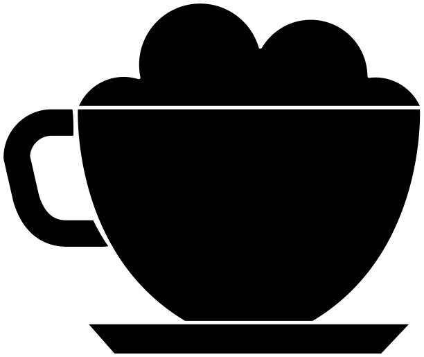 咖啡杯孤立图标图片下载