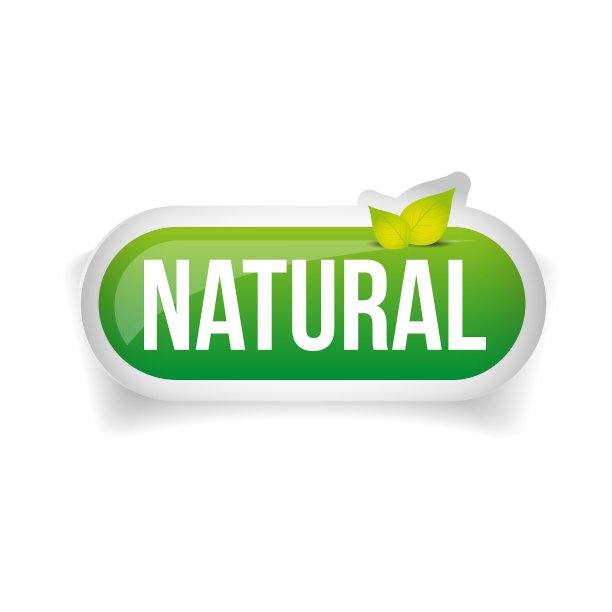 带叶子的天然纽扣图片下载