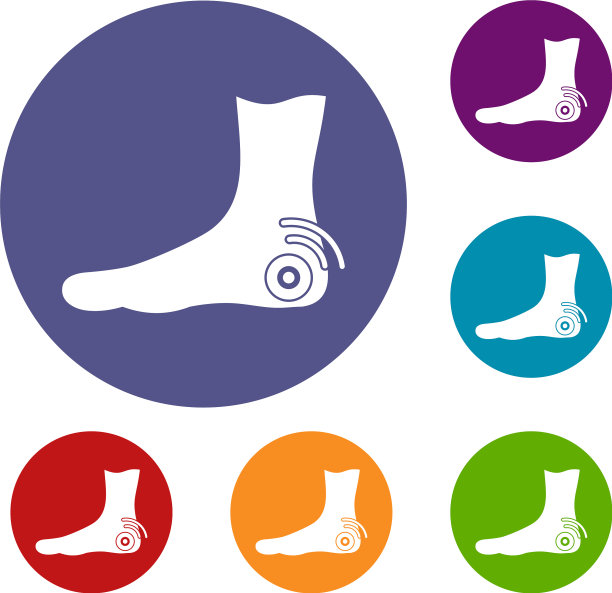 脚后跟图标设置图片下载