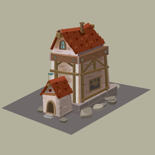 建筑为电脑游戏祭坛结构图片下载