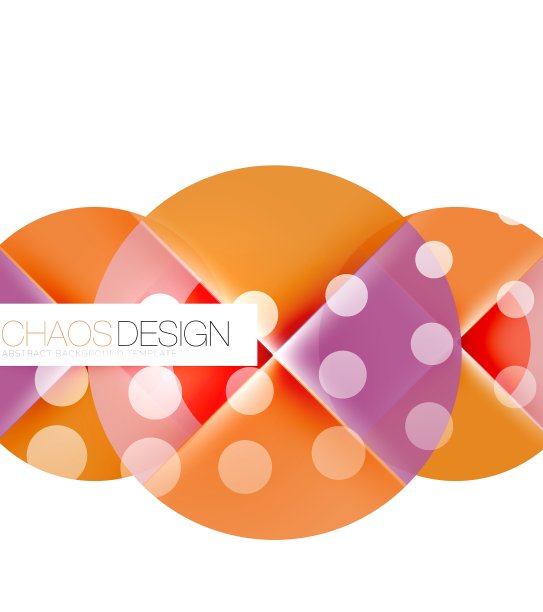 圆形元素构成抽象图片下载