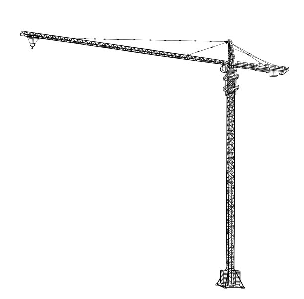塔建筑起重机图片下载