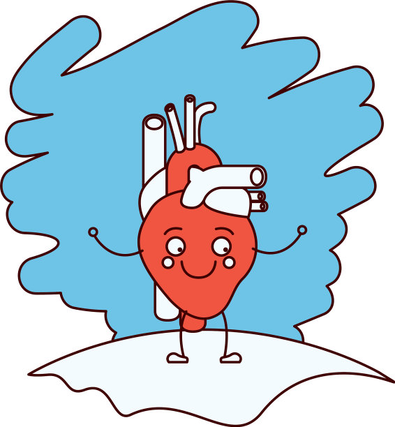 色彩分段剪影场景与草图片下载