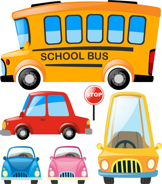 不同类型的交通工具图片下载