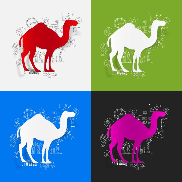 绘制商业公式骆驼图片下载