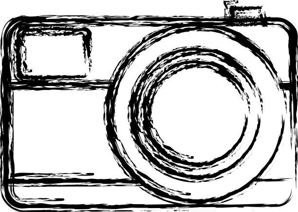 照片中模糊不清的厚重剪影图片下载