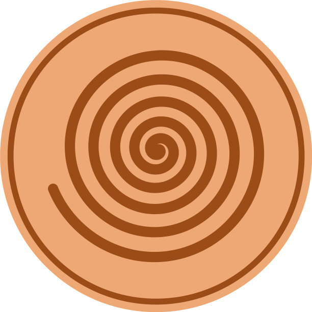 催眠螺旋青铜硬币图片下载