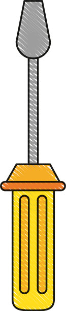 螺丝刀工具符号图片下载