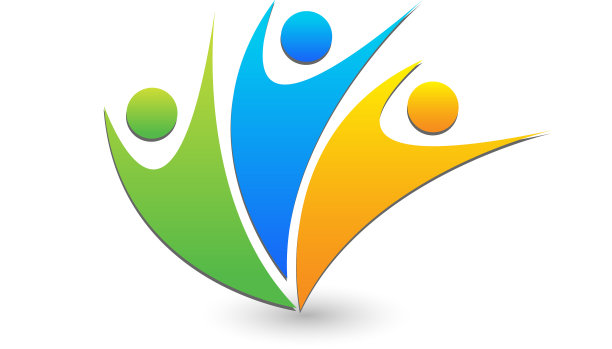 团队合作的商务人士一起工作的图标图片下载