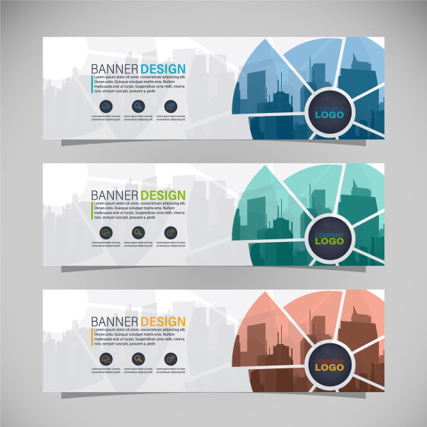 小叶3折模板图片下载