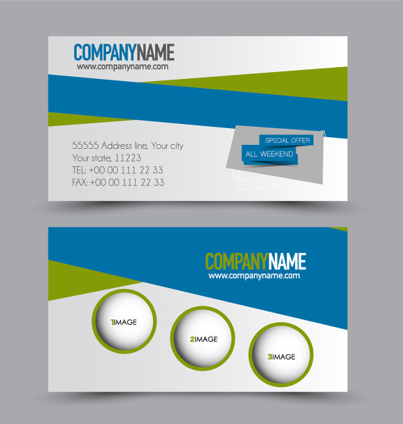 名片设计集模板图片下载