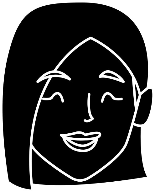 美丽女人的笑脸图片下载