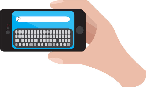 手持智能手机图标图片下载