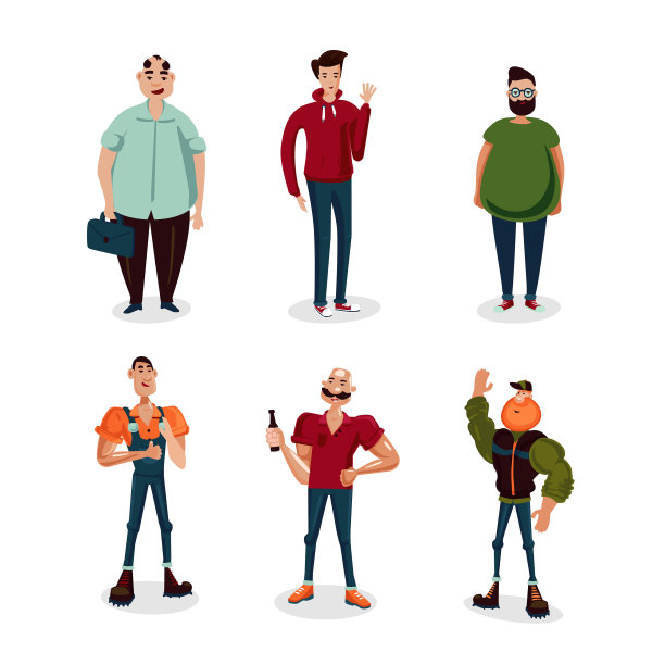 随意的人把白人孤立起来图片下载