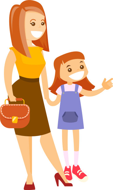 年轻的白种女人拿着手提包图片下载