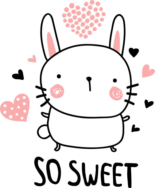 可爱的兔子图片下载
