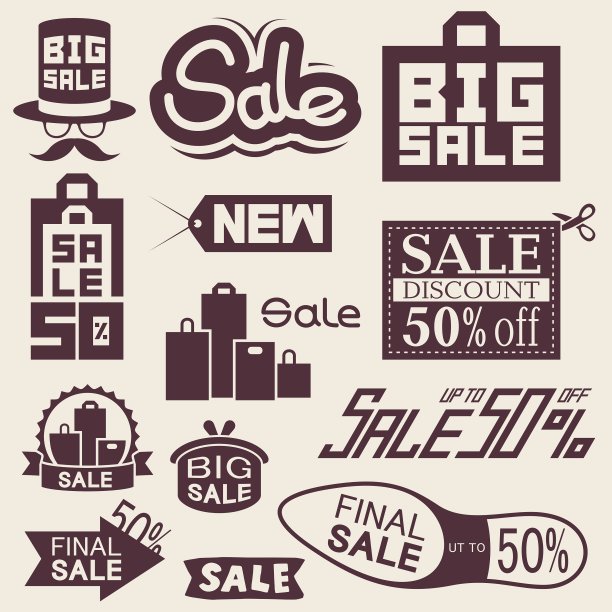 销售标签图片下载