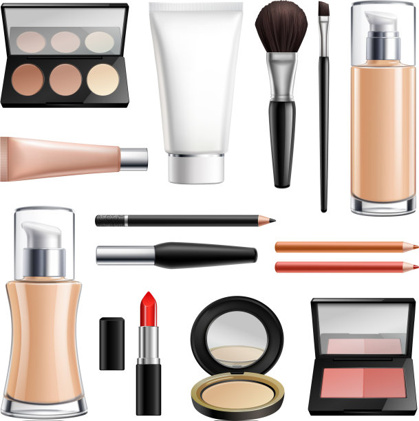 化妆化妆写实套装图片下载
