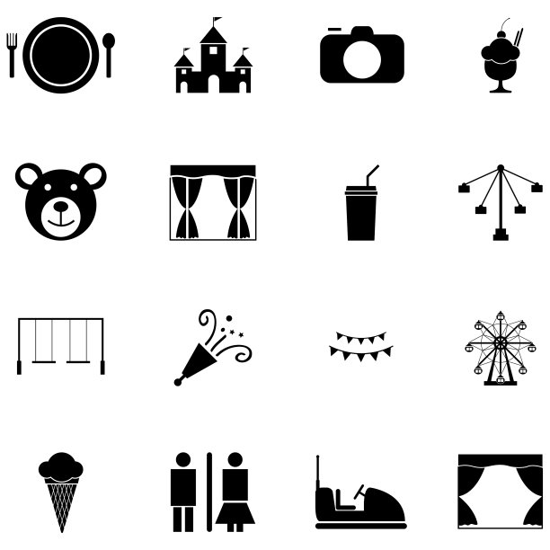 狂欢节图标设置图片下载