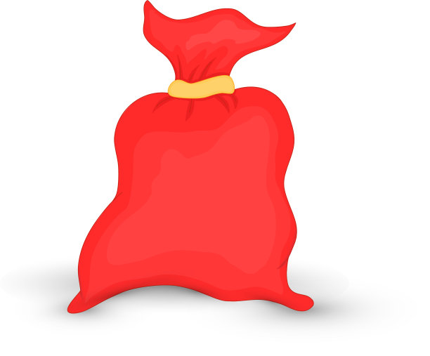 圣诞老人的红包袋图片下载