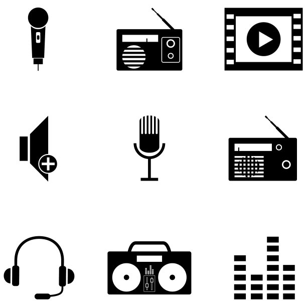 声音图标集图片下载