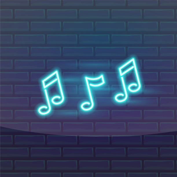 一套时尚霓虹招牌夜光招牌图片下载