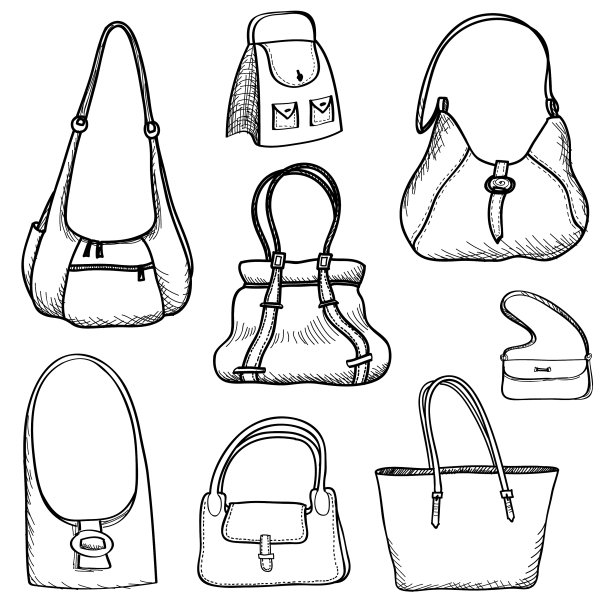 手袋集时尚配饰女性包图片下载