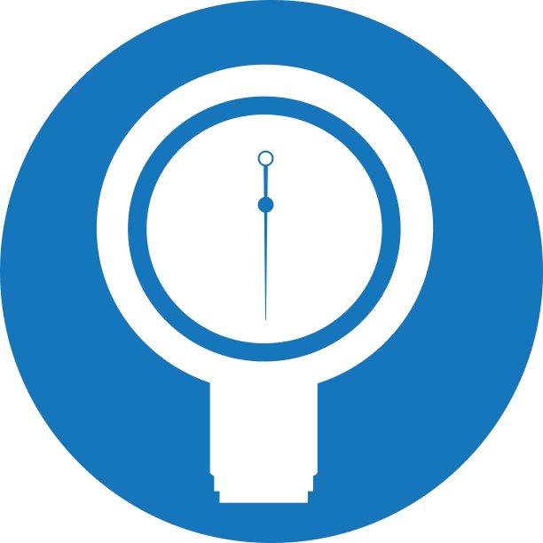 血压计孤立图标图片下载