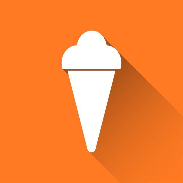 简单的冰淇淋图标假日象征图片下载