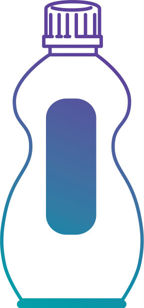 洗洁精瓶隔离图标图片下载