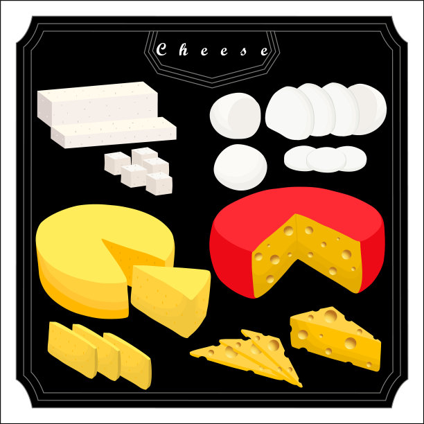 一组奶酪图片下载