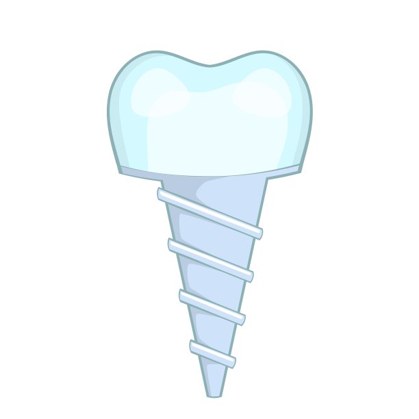 植牙图标卡通风格图片下载