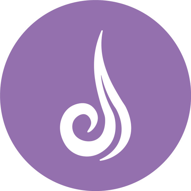 圆形上的抽象空气符号图片下载