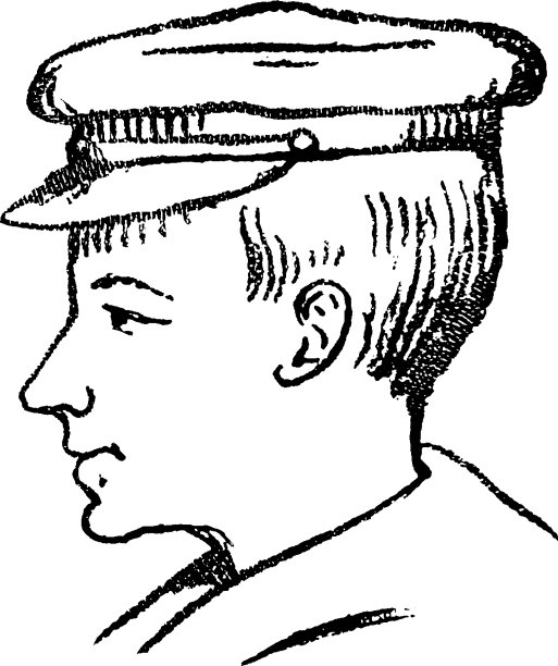 一个男孩戴着一顶古装雕刻的帽子图片下载