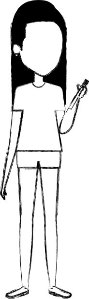 女人用智能手机聊天图片下载