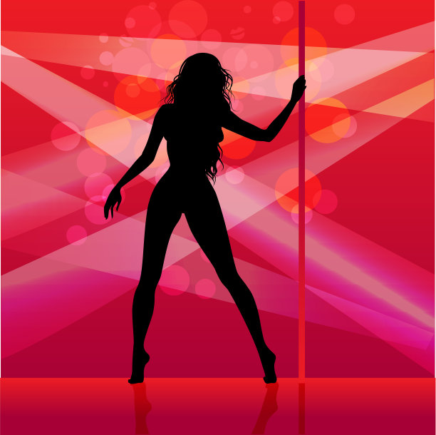 钢管舞者的女孩图片下载