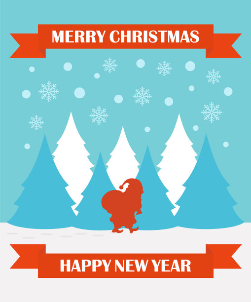 圣诞快乐，恭贺新禧图片下载