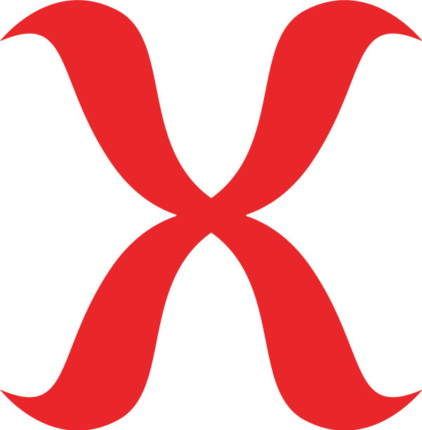 字母X标志模板图标设计图片下载