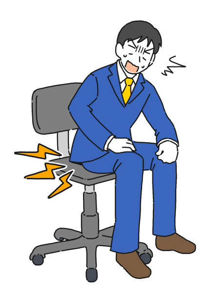 一个患有疣的人的插图图片下载