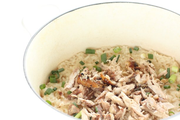 日本太平洋刀鱼和米饭图片下载